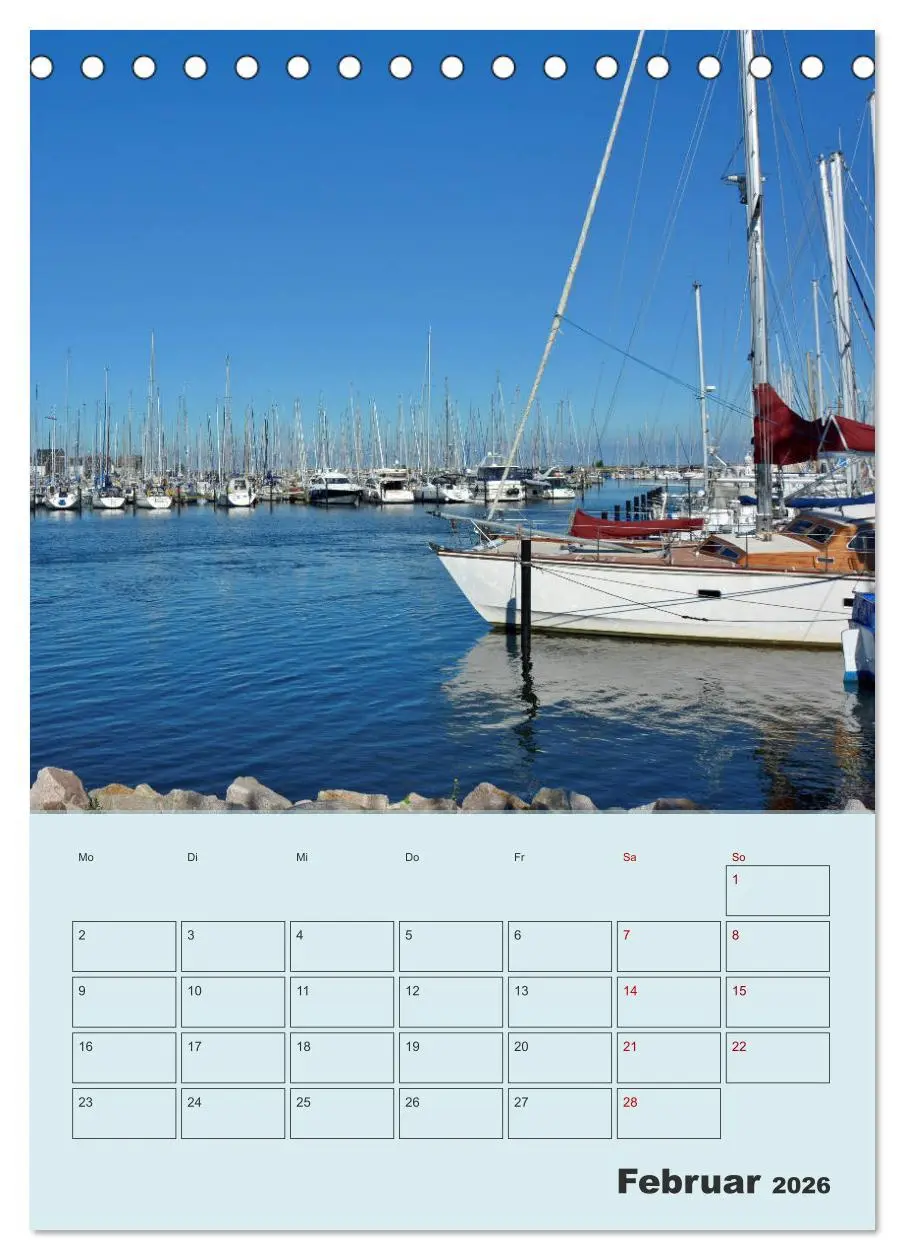 Bild: 9783516402186 | Moin Heiligenhafen (Tischkalender 2026 DIN A5 hoch), CALVENDO...