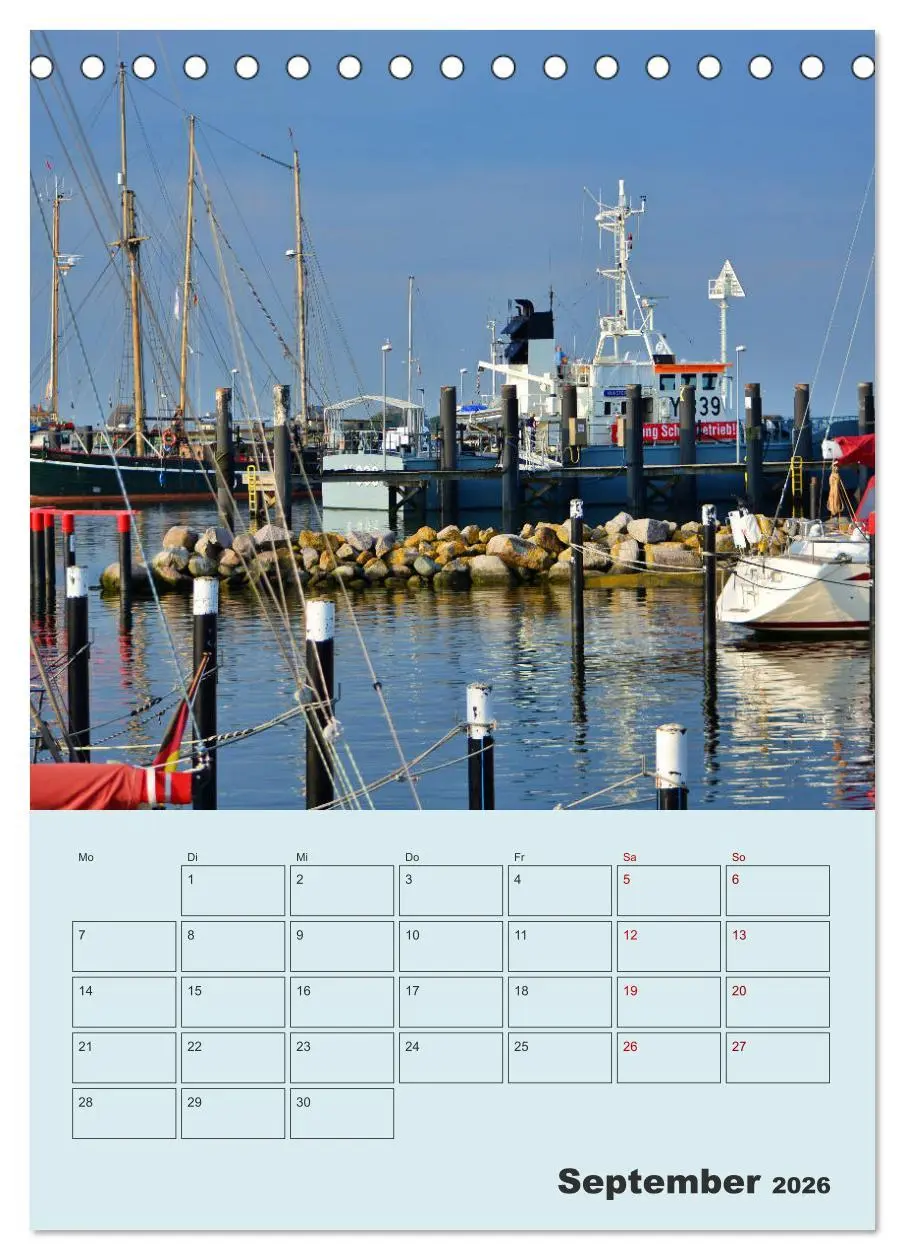 Bild: 9783516402186 | Moin Heiligenhafen (Tischkalender 2026 DIN A5 hoch), CALVENDO...