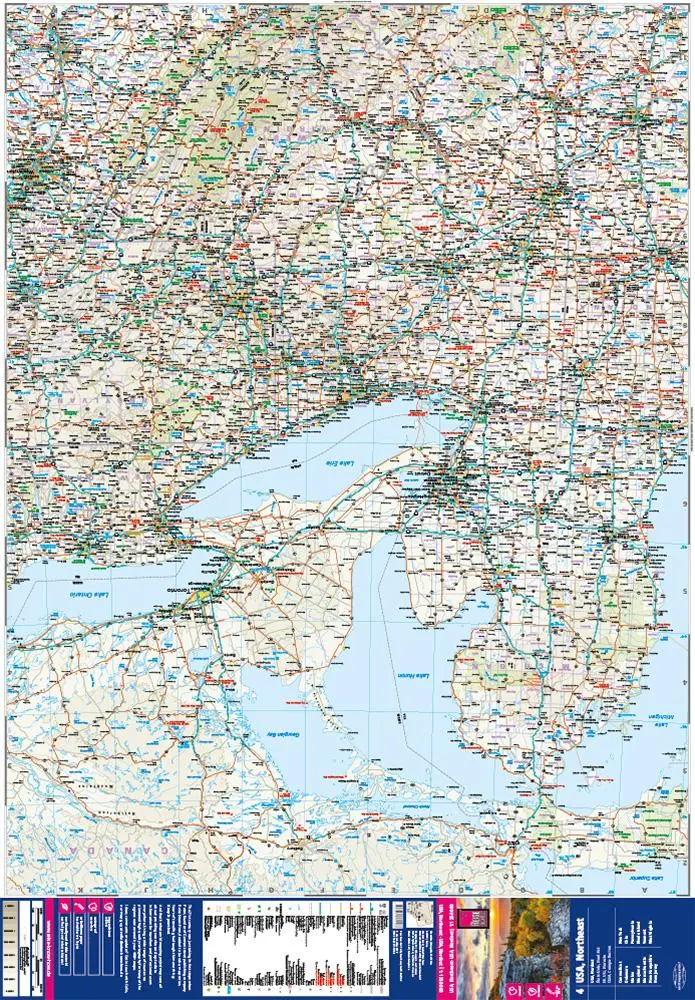 Bild: 9783831772186 | Reise Know-How Landkarte USA, Nordost / USA, Northeast...
