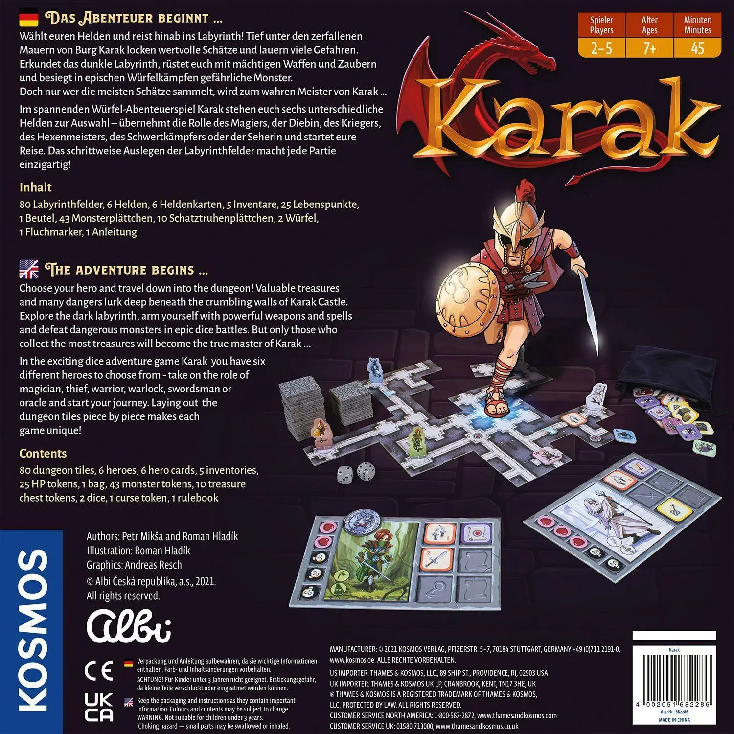 Bild: 4002051682286 | Karak | Petr MikSa | Spiel | Brettspiel | 682286 | Deutsch | 2021