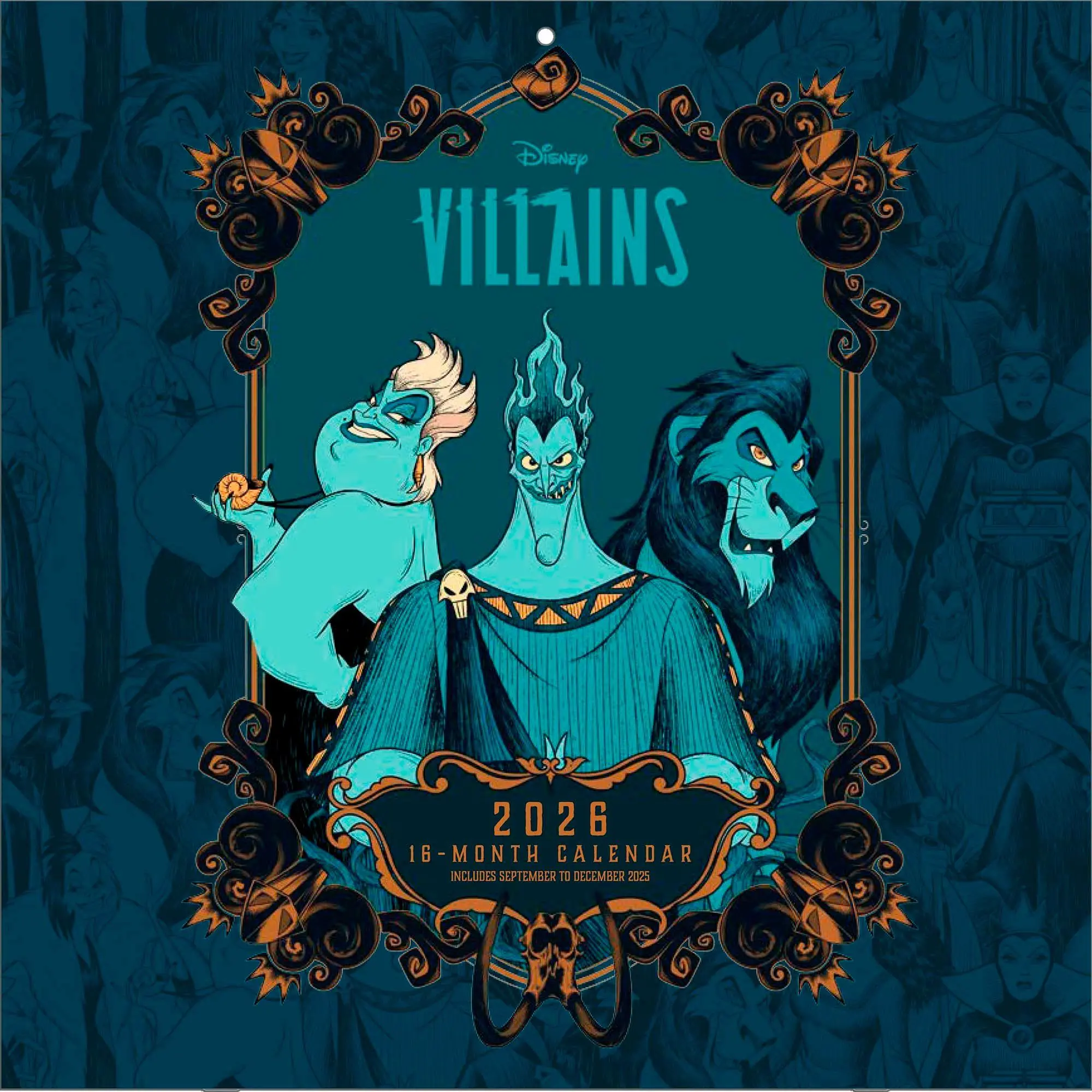 Cover: 9781804232286 | DISNEY VILLAINS - Broschürenkalender im Format 30 x 30 | Kalender