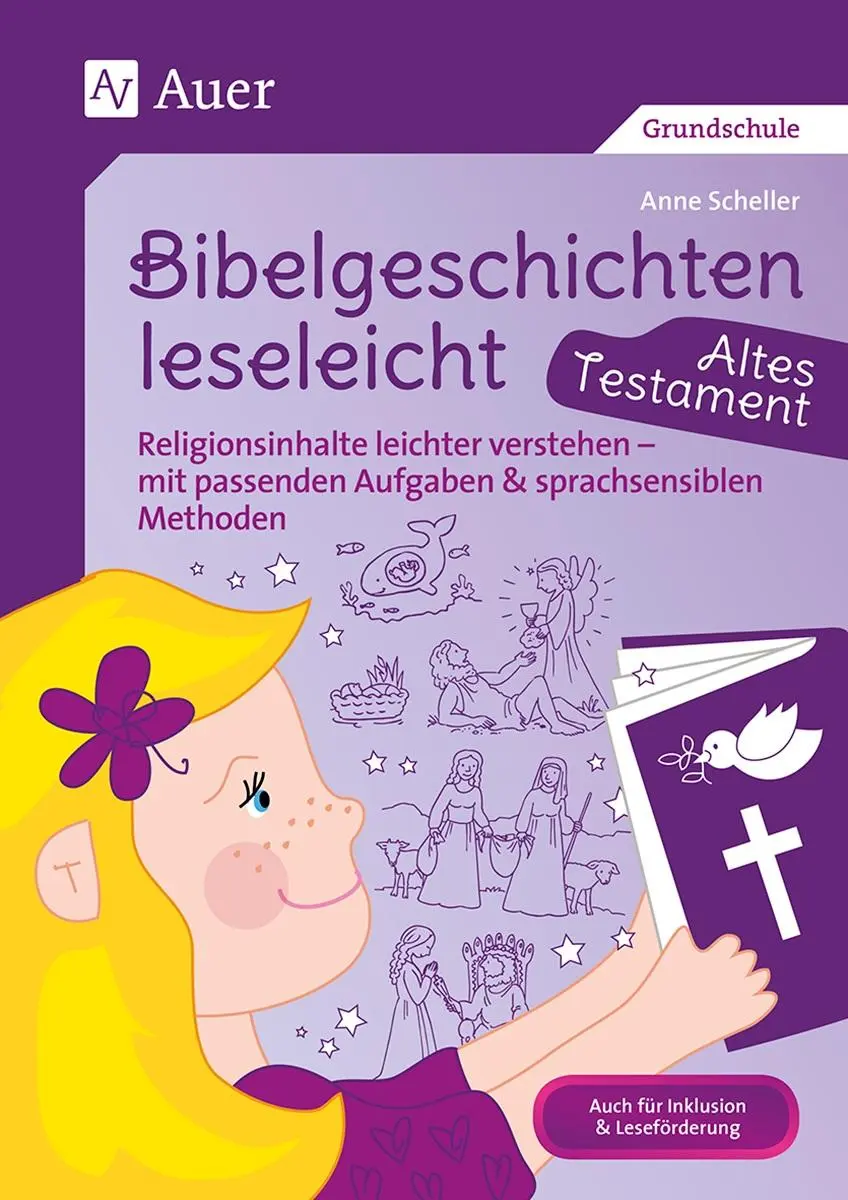 Cover: 9783403082286 | Bibelgeschichten leseleicht - Altes Testament | Anne Scheller | 80 S.