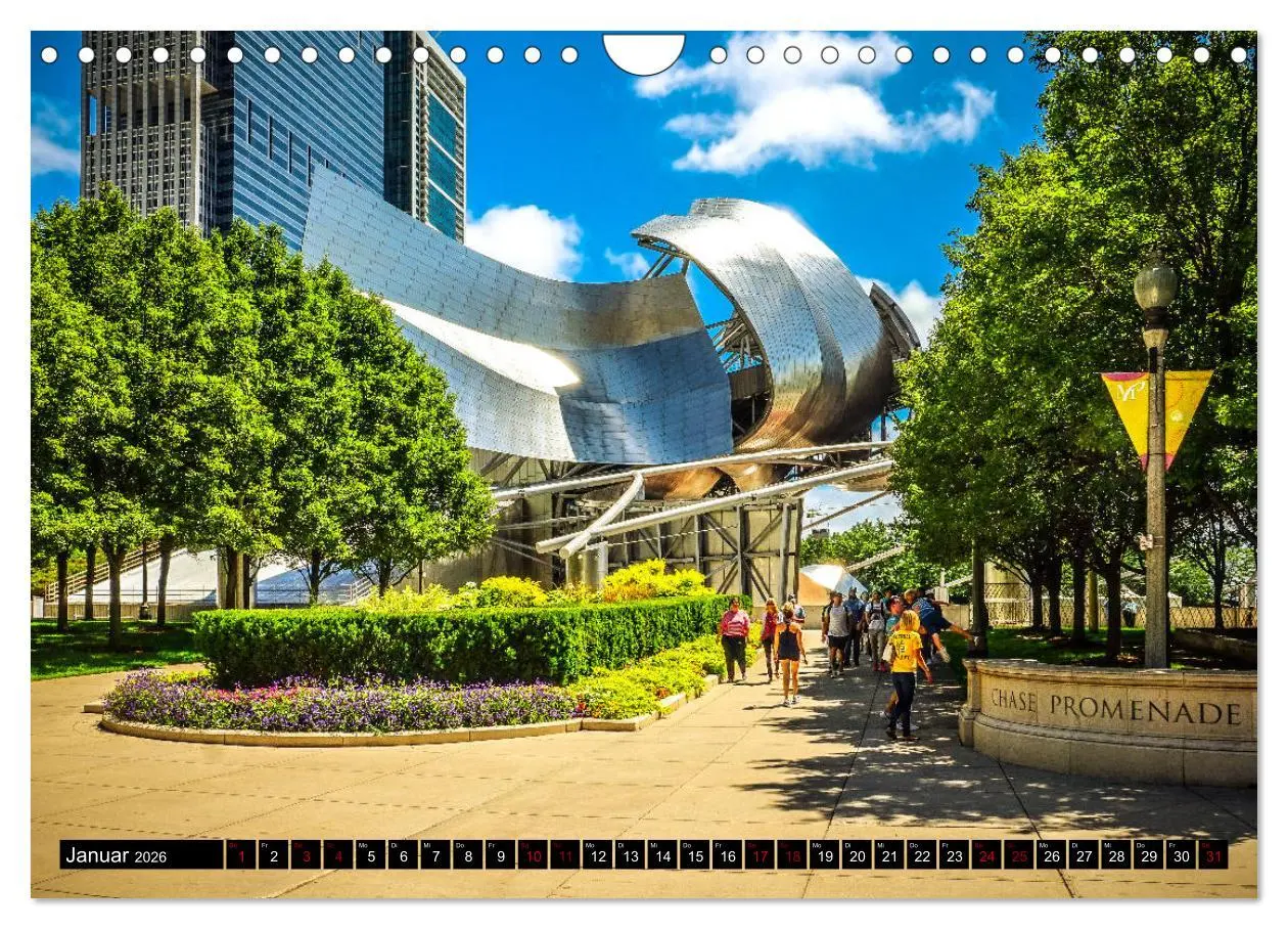 Bild: 9783457852286 | Chicago Impressionen (Wandkalender 2026 DIN A4 quer), CALVENDO...