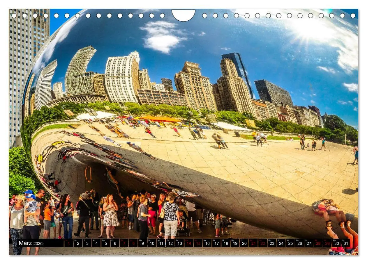 Bild: 9783457852286 | Chicago Impressionen (Wandkalender 2026 DIN A4 quer), CALVENDO...