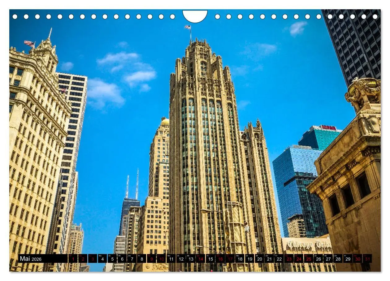Bild: 9783457852286 | Chicago Impressionen (Wandkalender 2026 DIN A4 quer), CALVENDO...