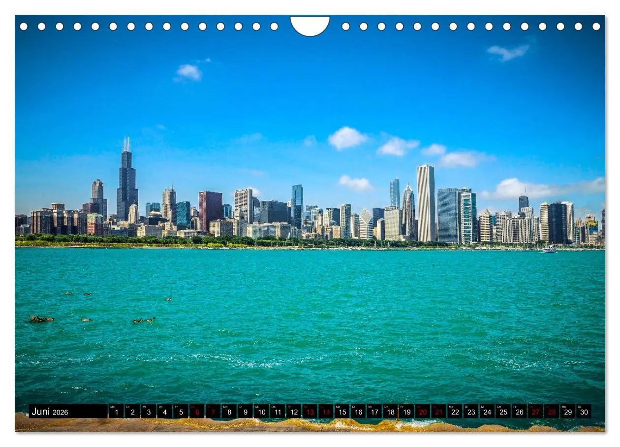 Bild: 9783457852286 | Chicago Impressionen (Wandkalender 2026 DIN A4 quer), CALVENDO...