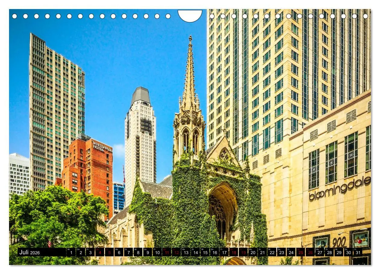 Bild: 9783457852286 | Chicago Impressionen (Wandkalender 2026 DIN A4 quer), CALVENDO...