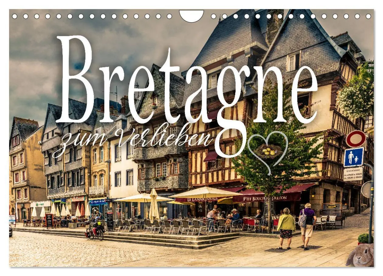 Cover: 9783457922286 | Bretagne zum Verlieben (Wandkalender 2026 DIN A4 quer), CALVENDO...