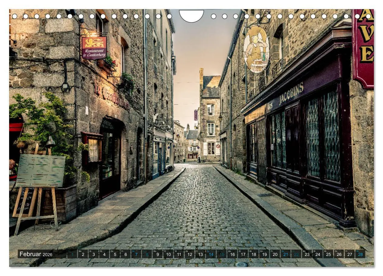Bild: 9783457922286 | Bretagne zum Verlieben (Wandkalender 2026 DIN A4 quer), CALVENDO...