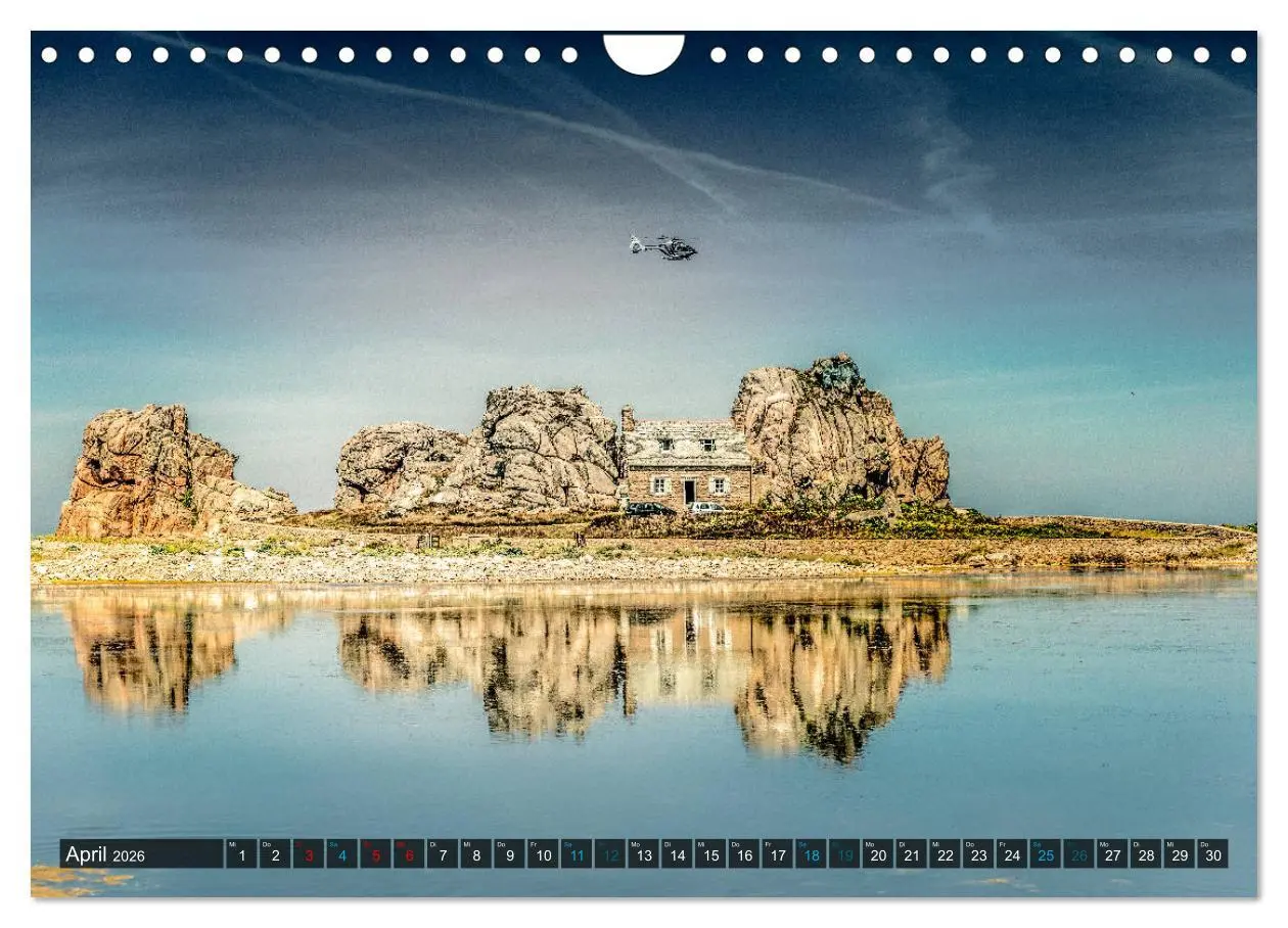 Bild: 9783457922286 | Bretagne zum Verlieben (Wandkalender 2026 DIN A4 quer), CALVENDO...