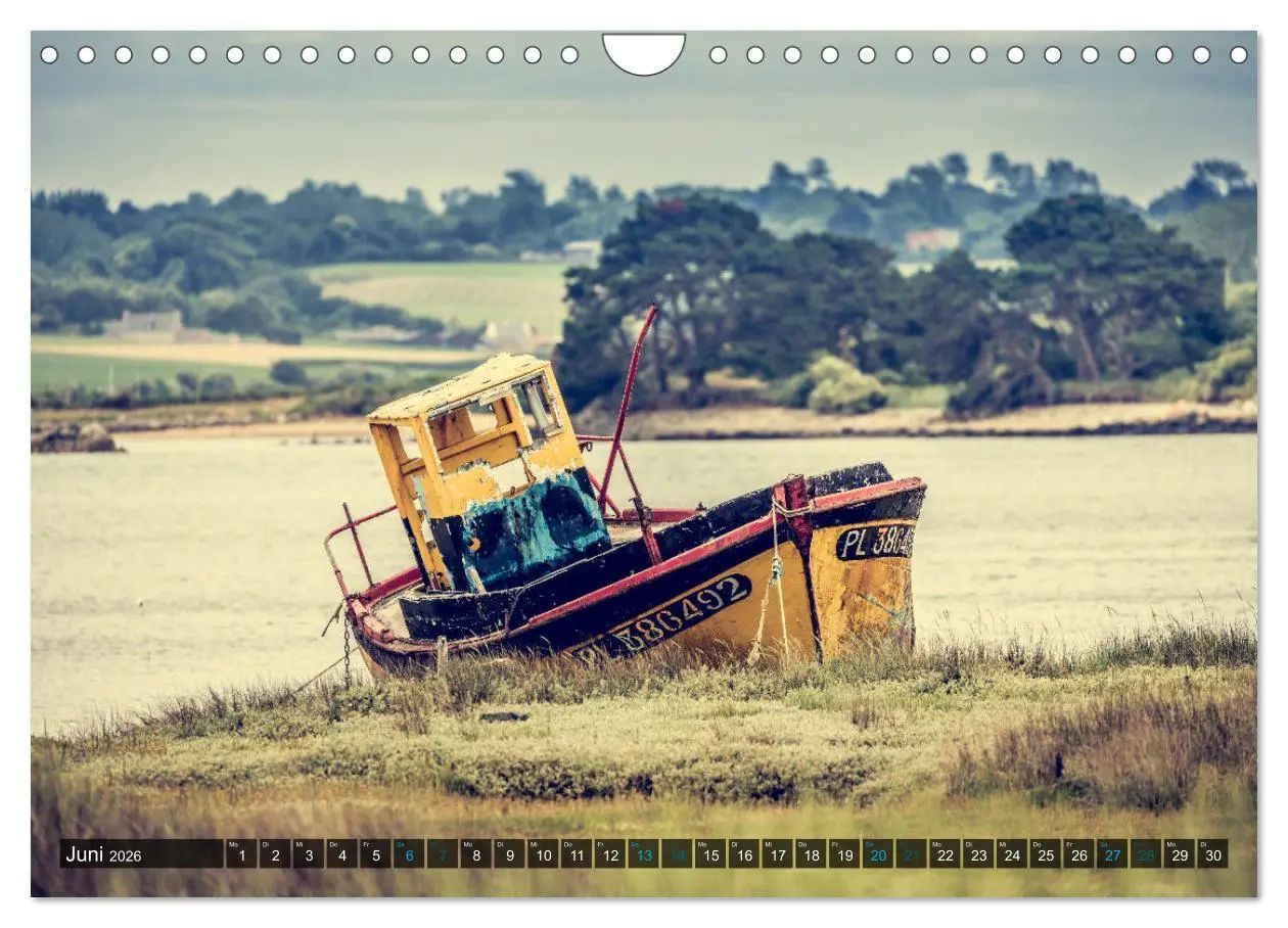 Bild: 9783457922286 | Bretagne zum Verlieben (Wandkalender 2026 DIN A4 quer), CALVENDO...