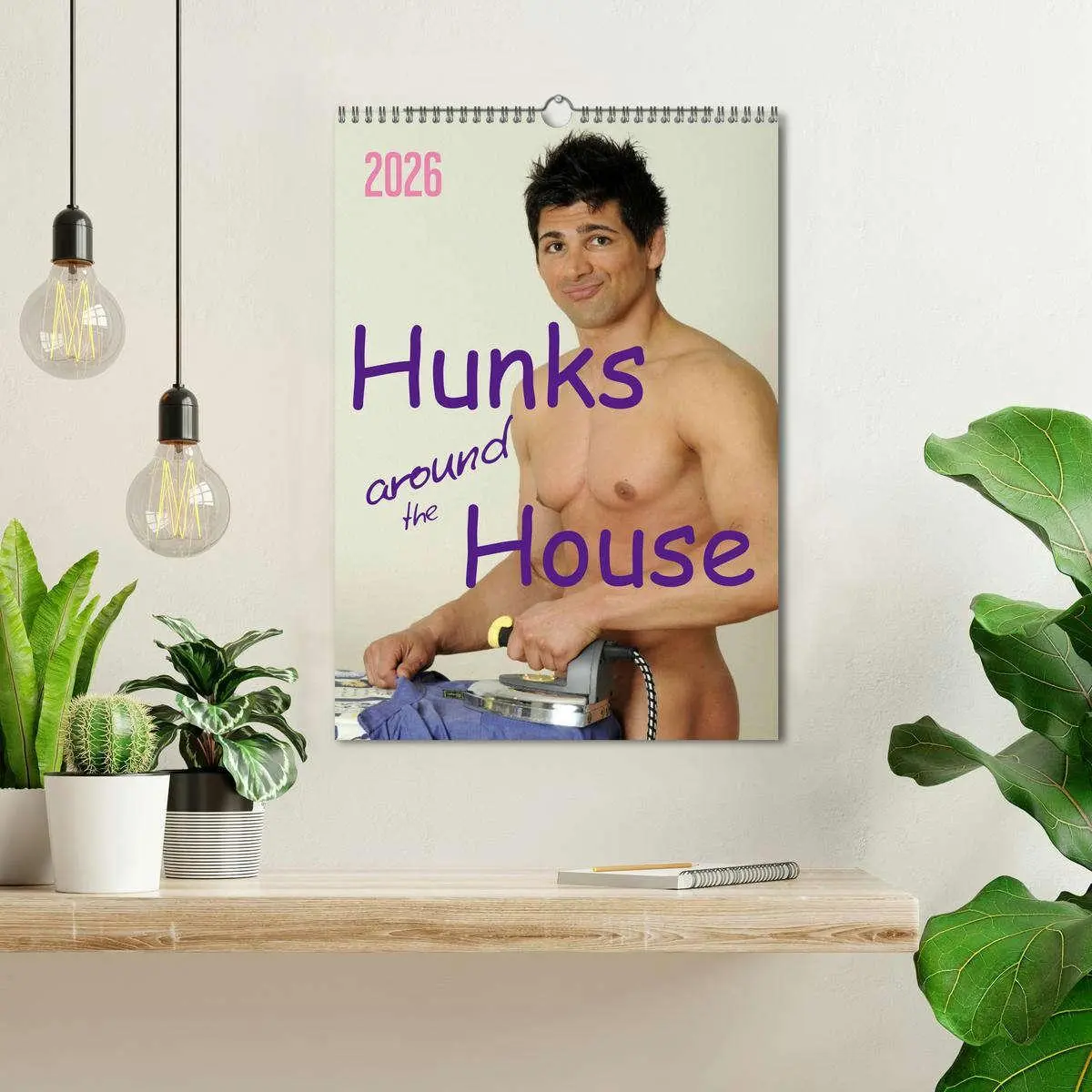 Bild: 9783516562286 | Hunks around the House (Wall Calendar 2026 DIN A3 portrait),...