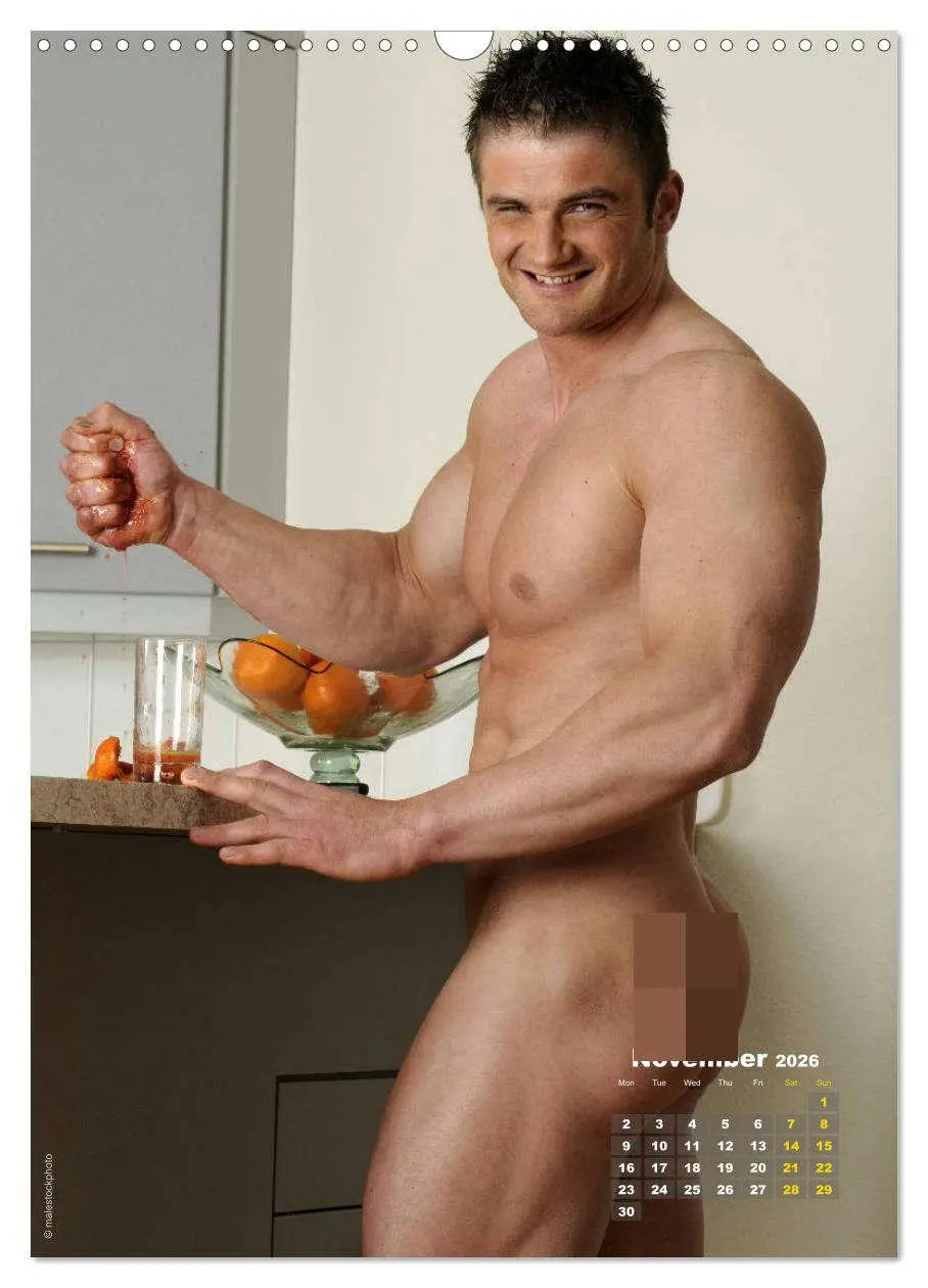 Bild: 9783516562286 | Hunks around the House (Wall Calendar 2026 DIN A3 portrait),...