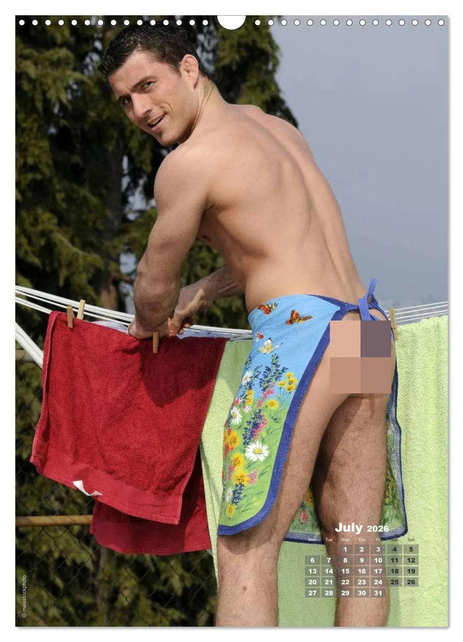 Bild: 9783516562286 | Hunks around the House (Wall Calendar 2026 DIN A3 portrait),...