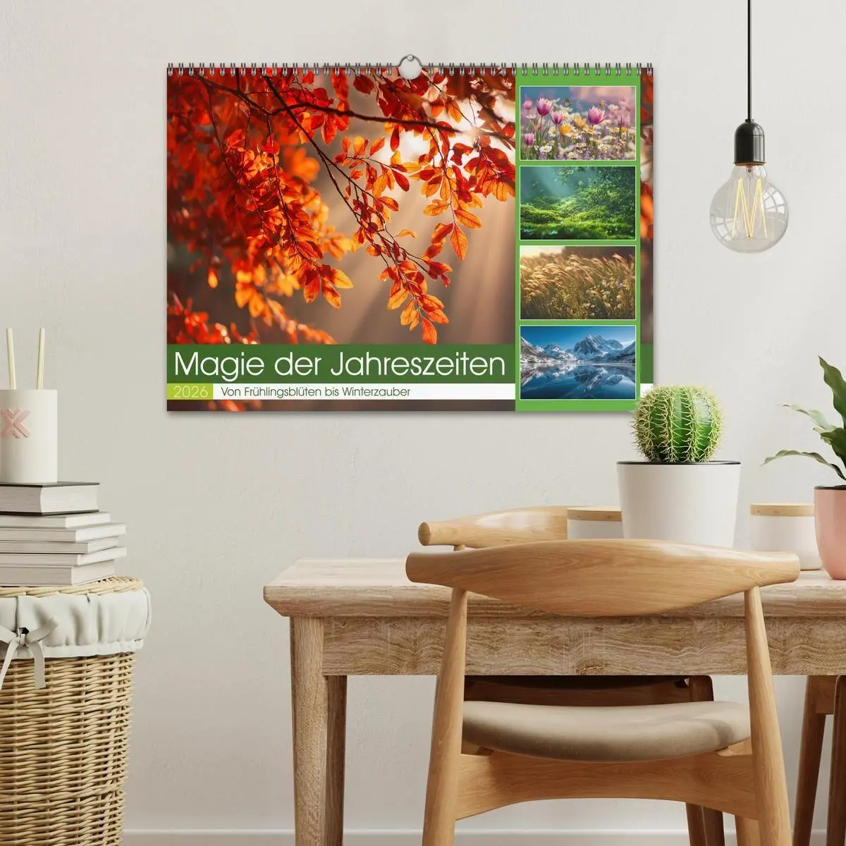 Bild: 9783516702286 | Magie der Jahreszeiten (Wandkalender 2026 DIN A3 quer), CALVENDO...