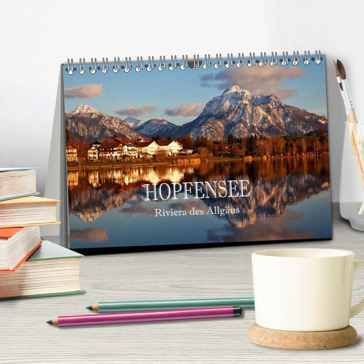 Bild: 9783569892286 | Hopfensee - Riviera des Allgäus (Tischkalender 2027 DIN A5 quer),...