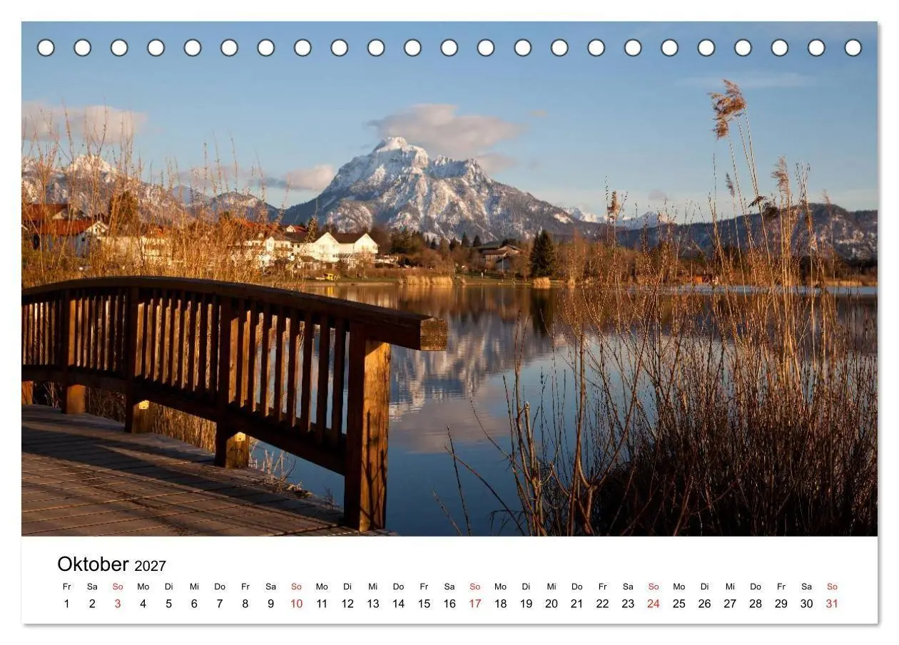 Bild: 9783569892286 | Hopfensee - Riviera des Allgäus (Tischkalender 2027 DIN A5 quer),...