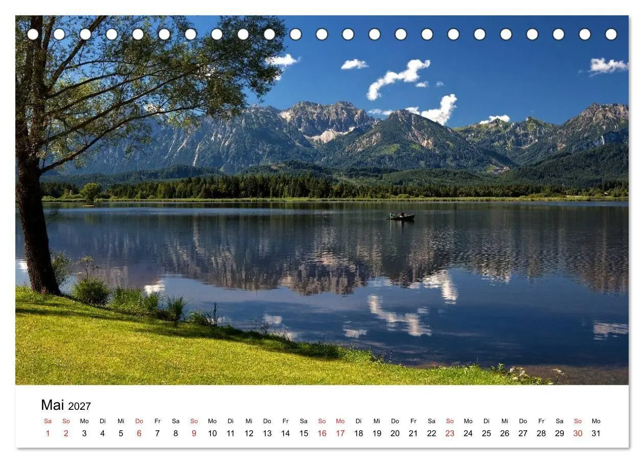Bild: 9783569892286 | Hopfensee - Riviera des Allgäus (Tischkalender 2027 DIN A5 quer),...