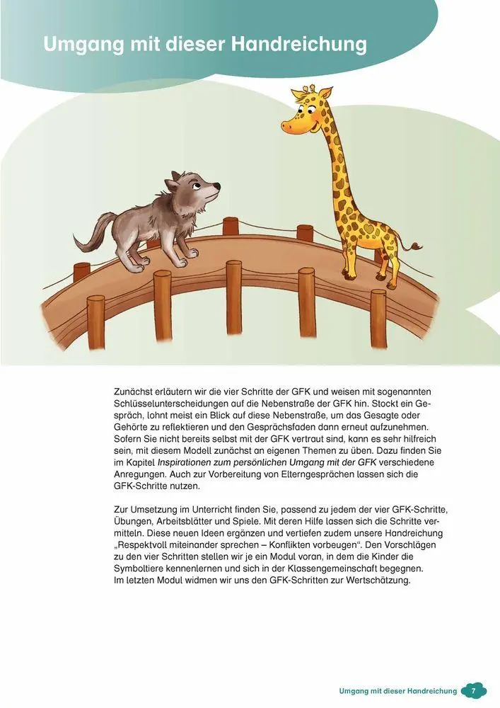 Bild: 9783834662286 | Die Giraffensprache für ein gutes Klassenklima¿ in der Grundschule