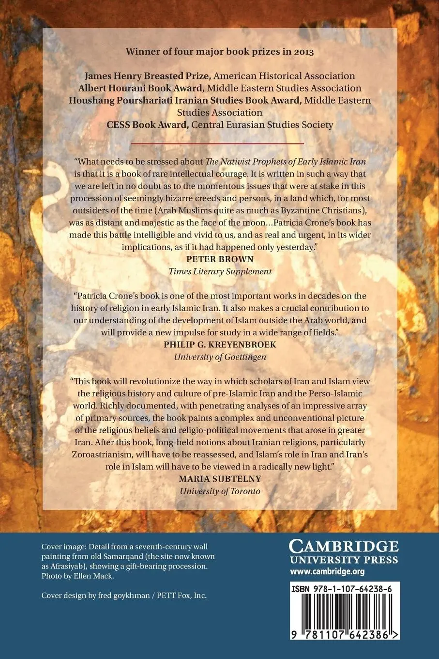 Rückseite: 9781107642386 | The Nativist Prophets of Early Islamic Iran | Patricia Crone | Buch