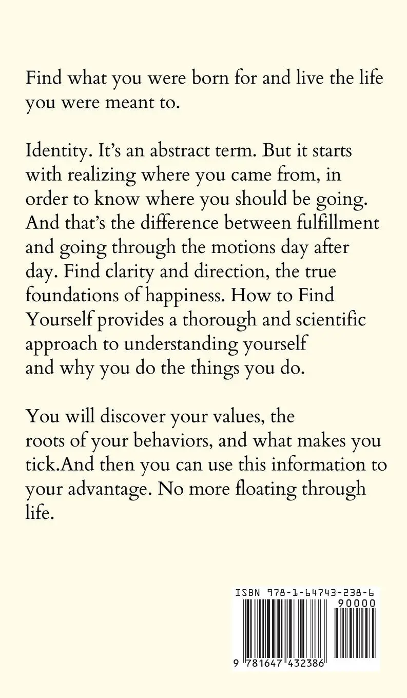 Rückseite: 9781647432386 | How to Find Yourself | Nick Trenton | Buch | Englisch | 2021