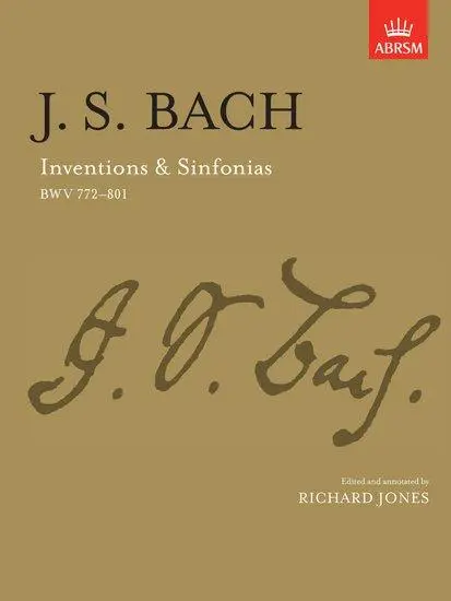Cover: 9781854722386 | Inventions &amp; Sinfonias | BWV 772-801 | Richard Jones | Broschüre
