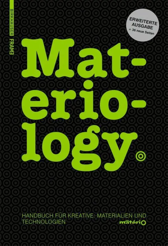 Cover: 9783038212386 | Materiology | Handbuch für Kreative: Materialien und Technologien Cover: 9783038212386 | Materiology | Handbuch für Kreative: Materialien und Technologien