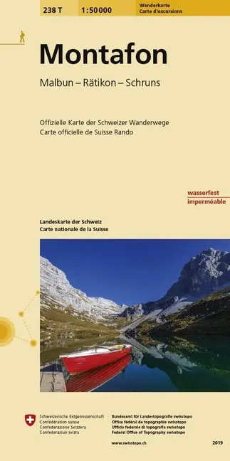 Cover: 9783302302386 | Landeskarte der Schweiz Montafon | (Land-)Karte | Deutsch | 2006