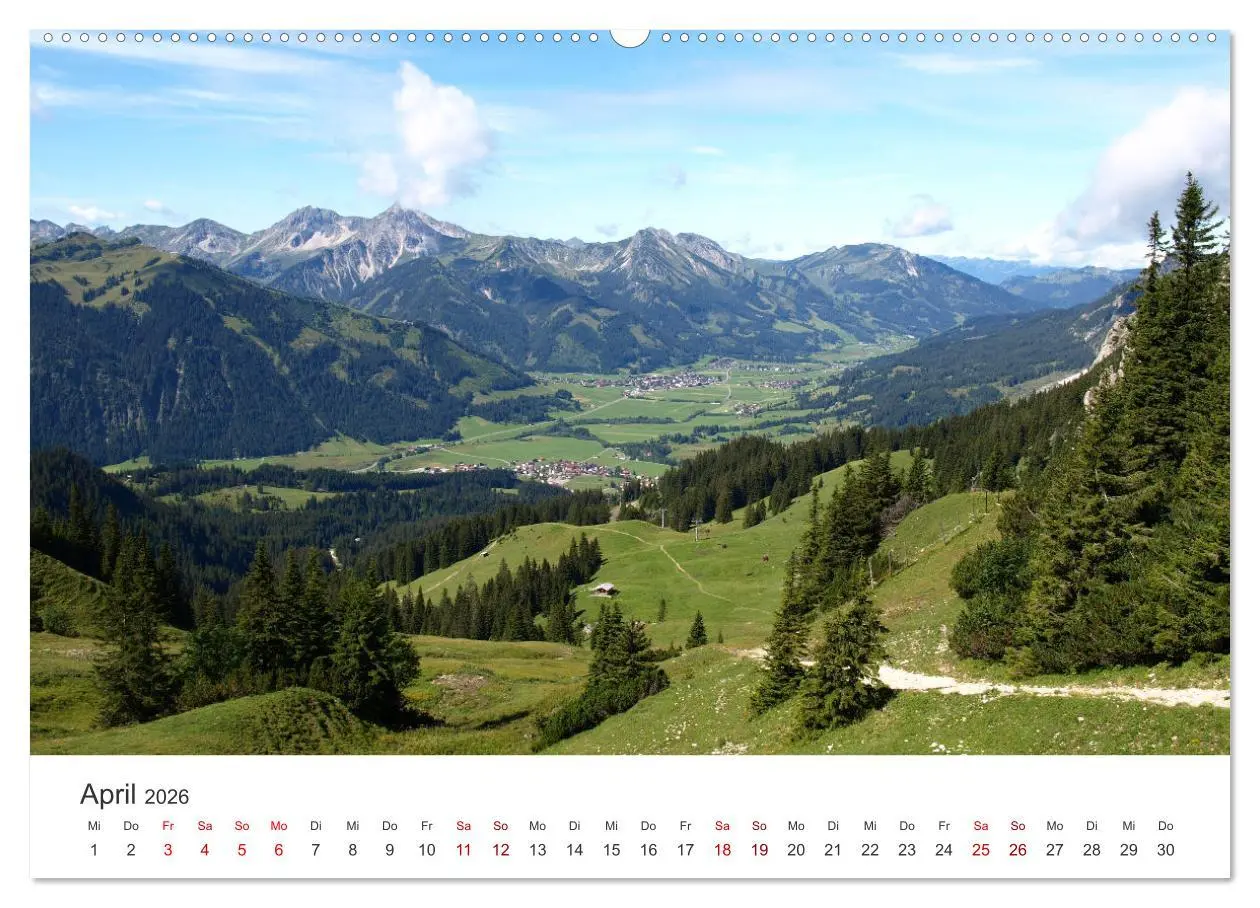 Bild: 9783457602386 | Bergerlebnisse im Tannheimer Tal (Wandkalender 2026 DIN A2 quer),...