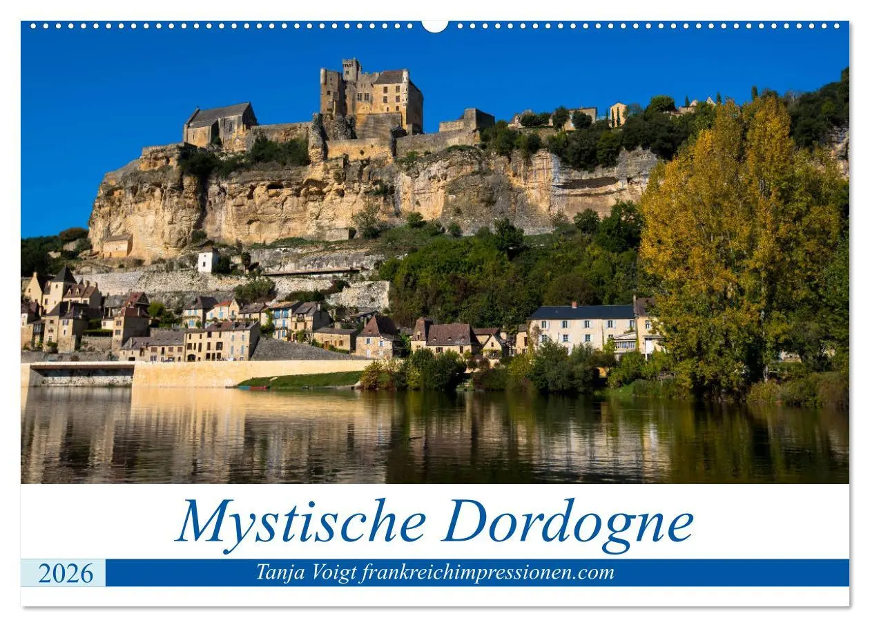 Cover: 9783457842386 | Mystische Dordogne (Wandkalender 2026 DIN A2 quer), CALVENDO...