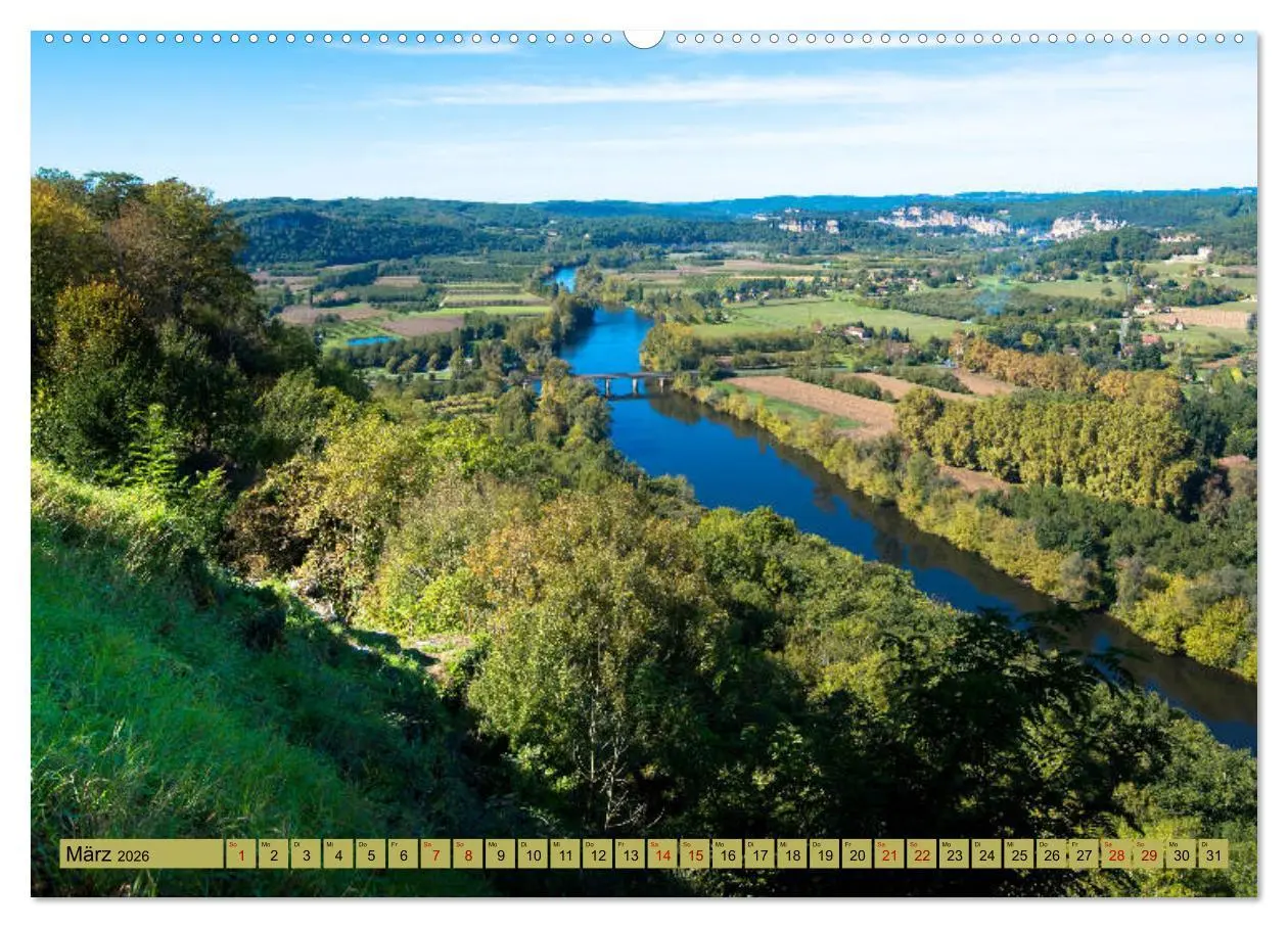 Bild: 9783457842386 | Mystische Dordogne (Wandkalender 2026 DIN A2 quer), CALVENDO...