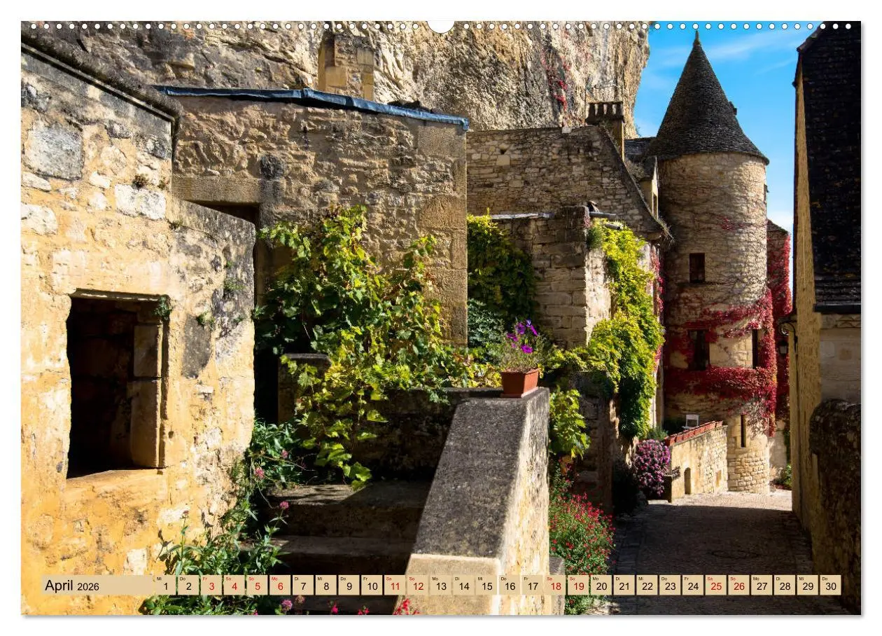 Bild: 9783457842386 | Mystische Dordogne (Wandkalender 2026 DIN A2 quer), CALVENDO...