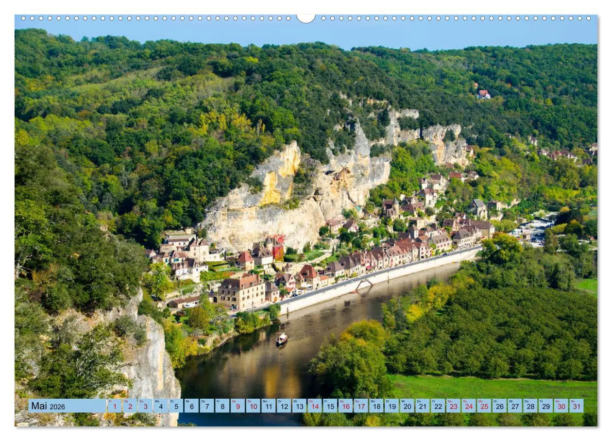 Bild: 9783457842386 | Mystische Dordogne (Wandkalender 2026 DIN A2 quer), CALVENDO...