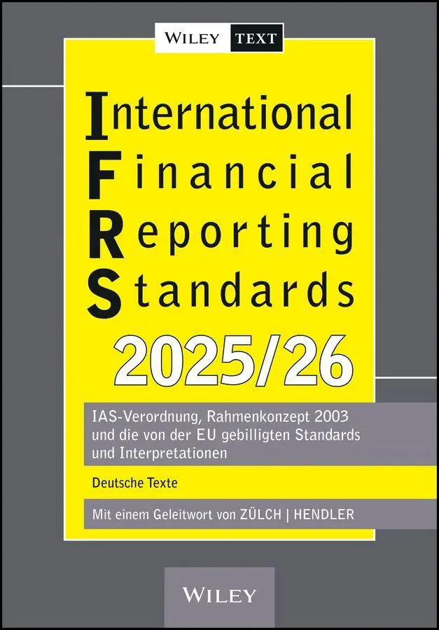 Cover: 9783527512386 | International Financial Reporting Standards (IFRS) 2025/2026 | Buch