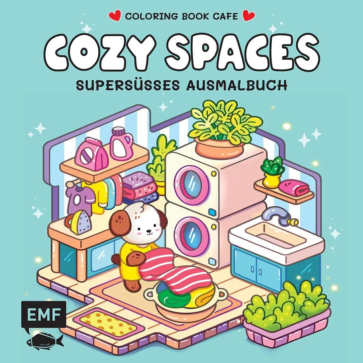 Cover: 9783745932386 | Cozy Coloring - Cozy Spaces | Coloring Book Cafe | Taschenbuch | 72 S.