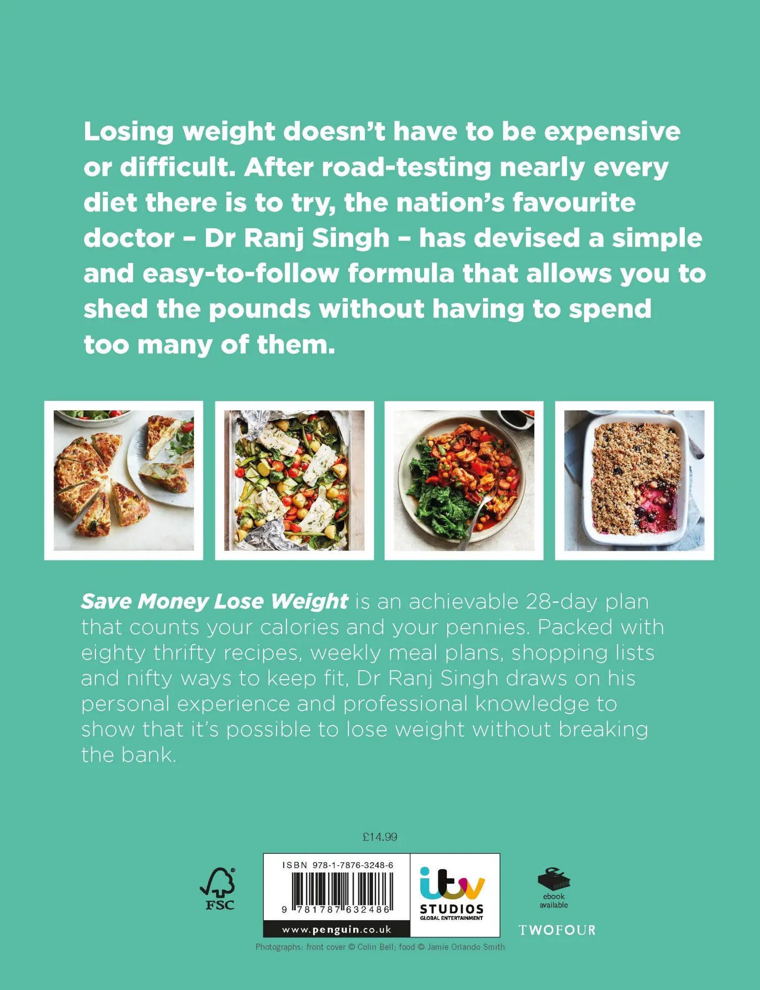 Rückseite: 9781787632486 | Save Money Lose Weight | Ranj Singh | Taschenbuch | Englisch | 2019
