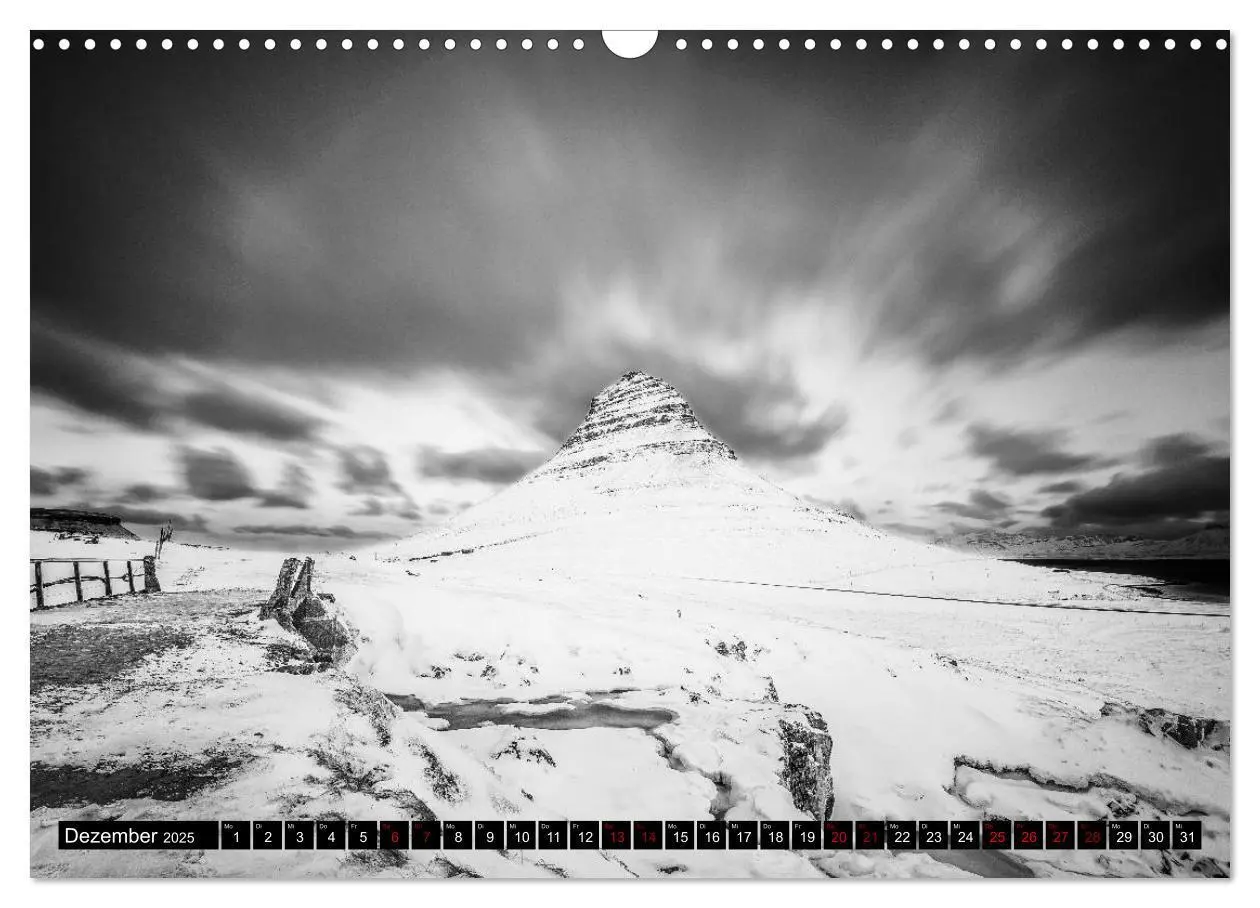 Bild: 9783435432486 | Dramatik in SW (Wandkalender 2025 DIN A3 quer), CALVENDO...