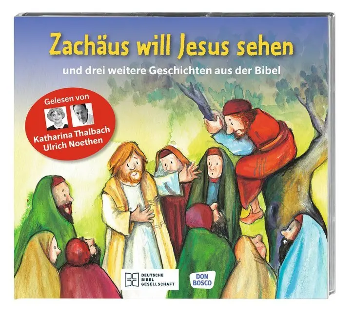 Cover: 9783438022486 | Zachäus will Jesus sehen, Audio-CD | Reihe: Die Hörbibel für Kinder