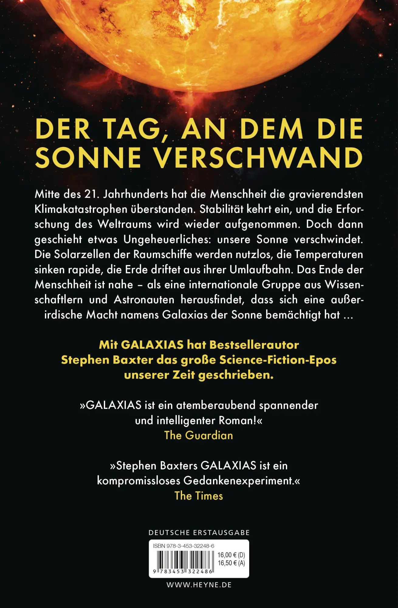 Bild: 9783453322486 | Galaxias | Roman | Stephen Baxter | Taschenbuch | 656 S. | Deutsch