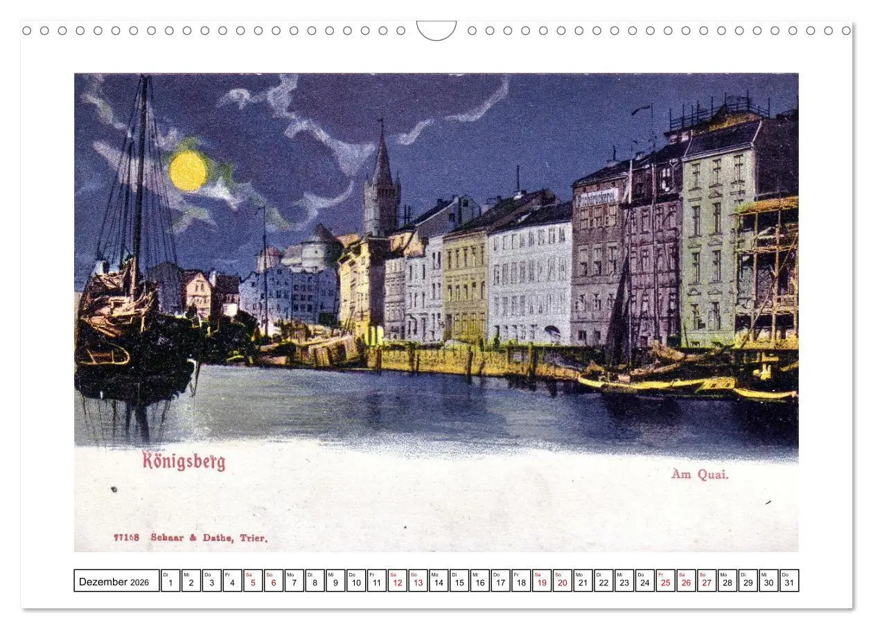 Bild: 9783457832486 | Gruss aus Königsberg (Wandkalender 2026 DIN A3 quer), CALVENDO...