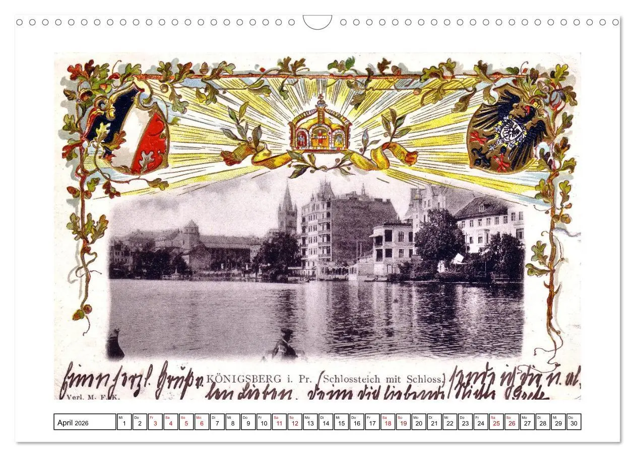 Bild: 9783457832486 | Gruss aus Königsberg (Wandkalender 2026 DIN A3 quer), CALVENDO...