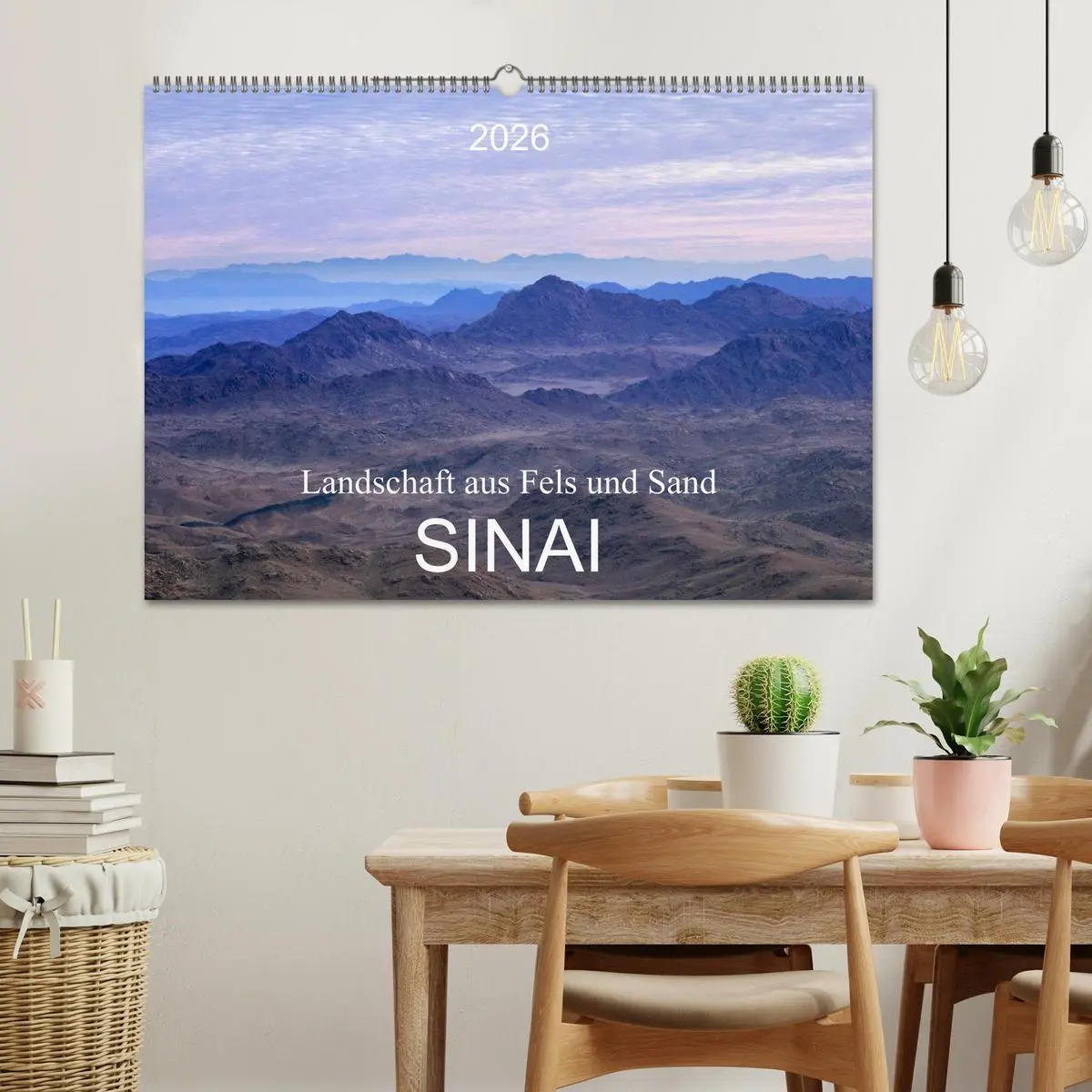 Bild: 9783516092486 | Sinai - Landschaft aus Fels und Sand (Wandkalender 2026 DIN A2...
