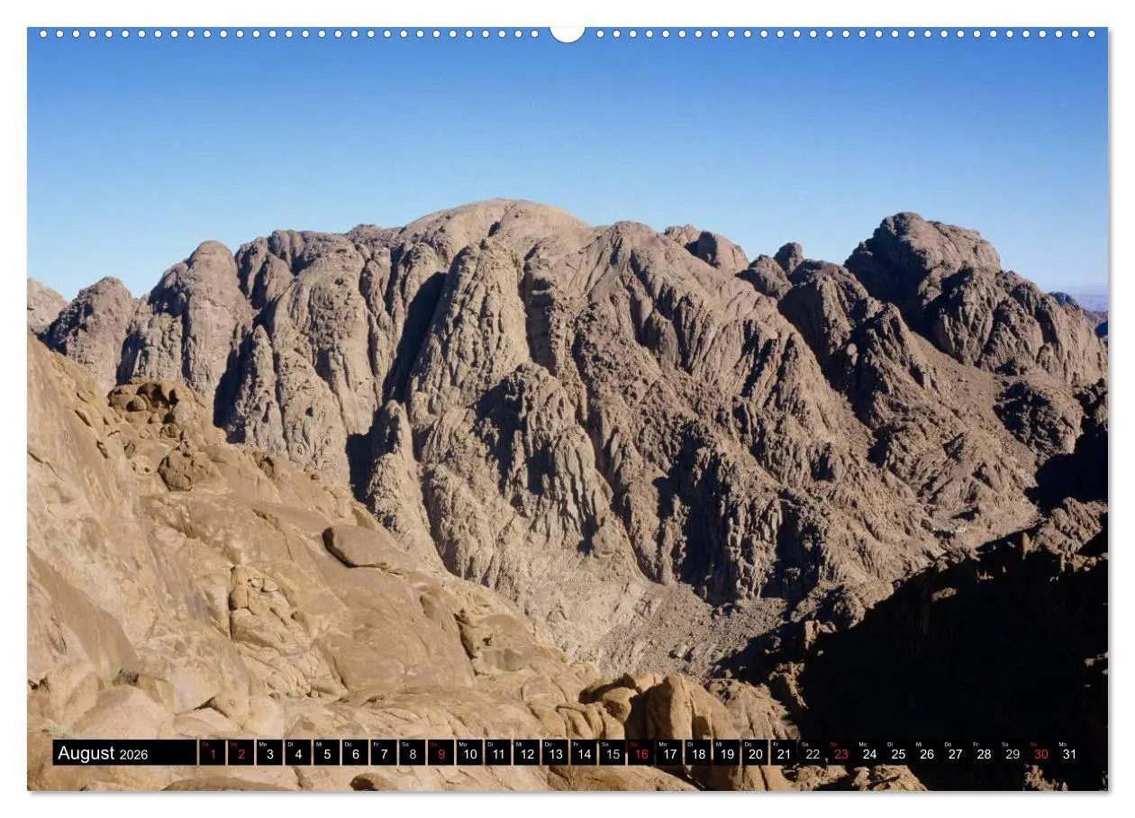 Bild: 9783516092486 | Sinai - Landschaft aus Fels und Sand (Wandkalender 2026 DIN A2...