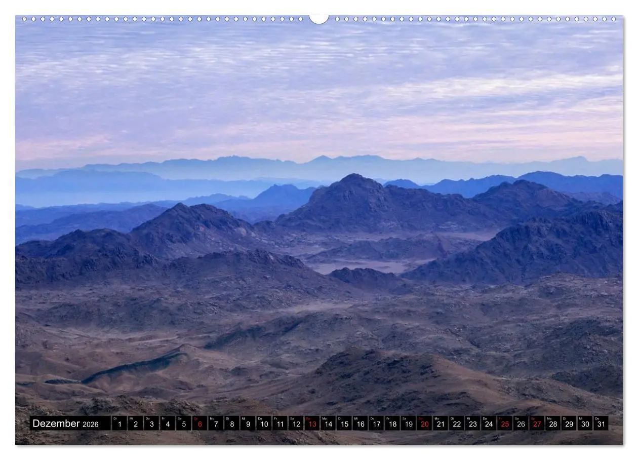 Bild: 9783516092486 | Sinai - Landschaft aus Fels und Sand (Wandkalender 2026 DIN A2...