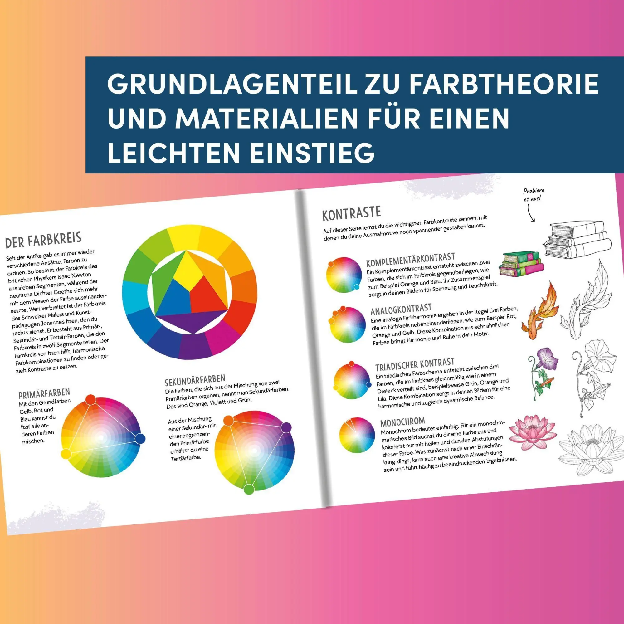 Bild: 9783735882486 | Nimm das Glück in die Hand | Das Gute-Laune-Ausmalbuch | Taschenbuch
