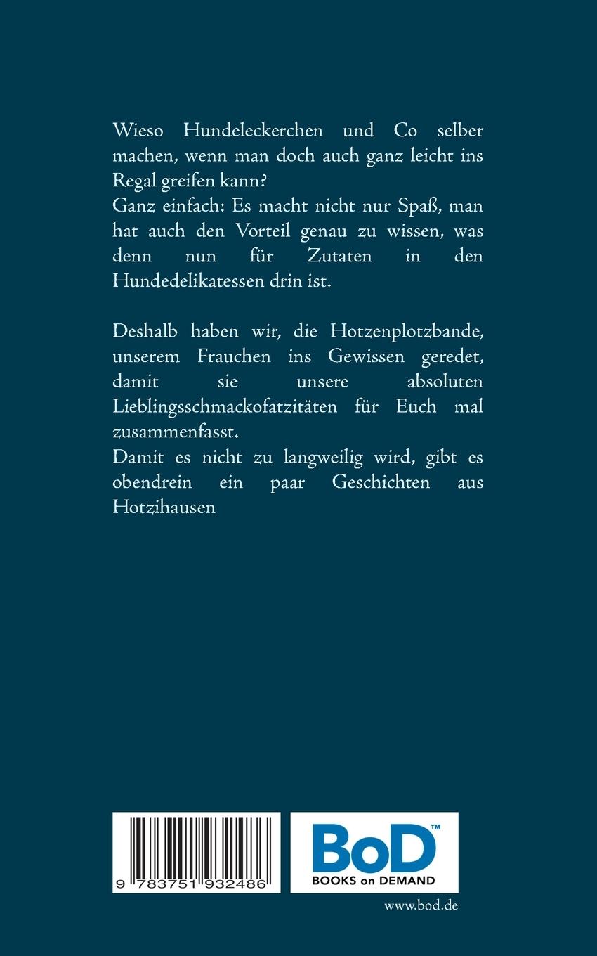 Rückseite: 9783751932486 | Rezepte zum verhotzeln | Simone Bretschneider | Taschenbuch | 136 S.