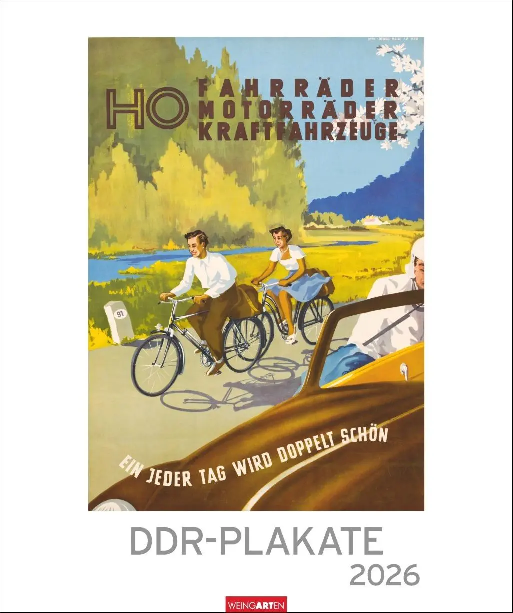 Cover: 9783839902486 | DDR-Plakate Edition Kalender 2026 | Kalender | Spiralbindung | 14 S.