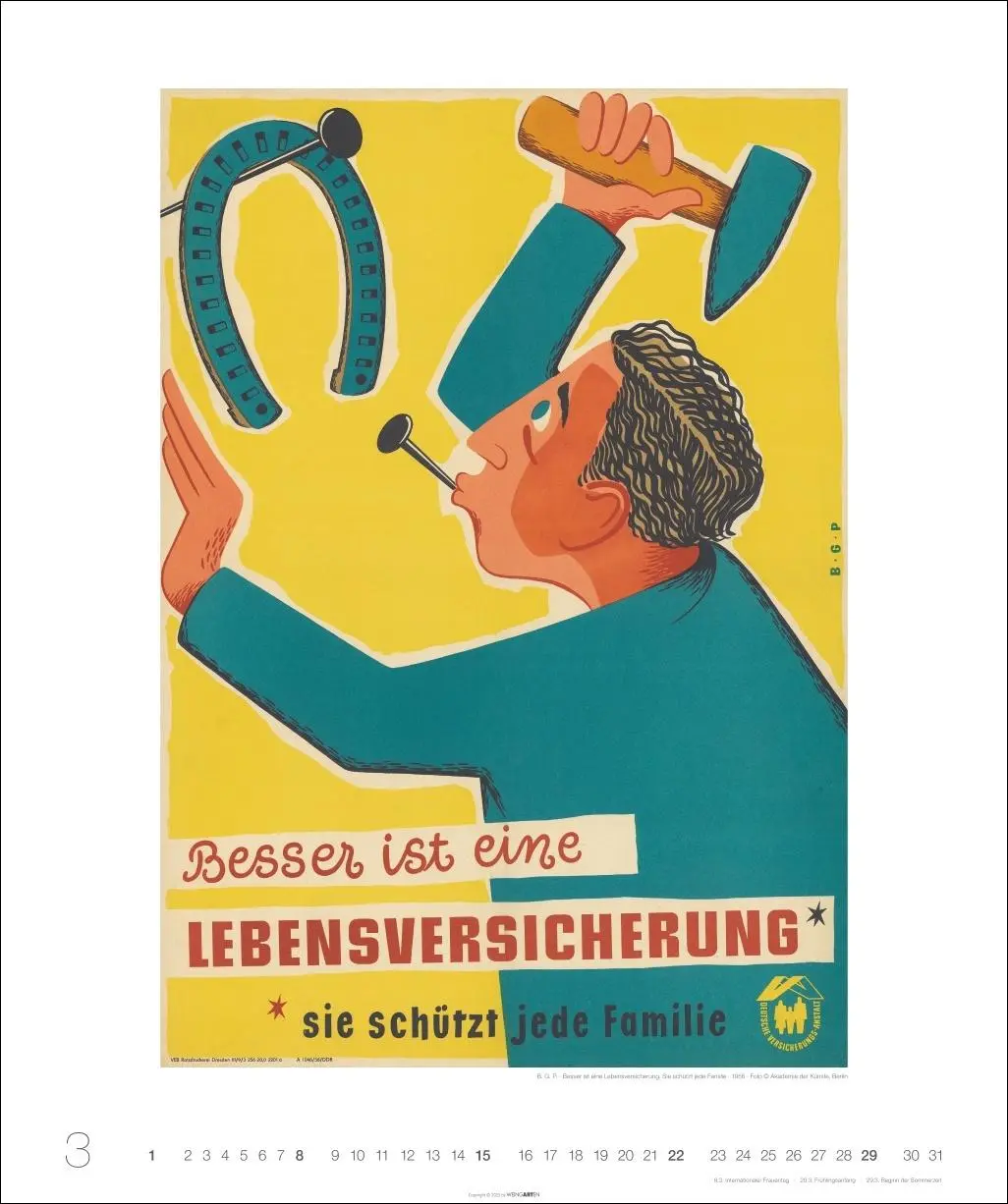 Bild: 9783839902486 | DDR-Plakate Edition Kalender 2026 | Kalender | Spiralbindung | 14 S.