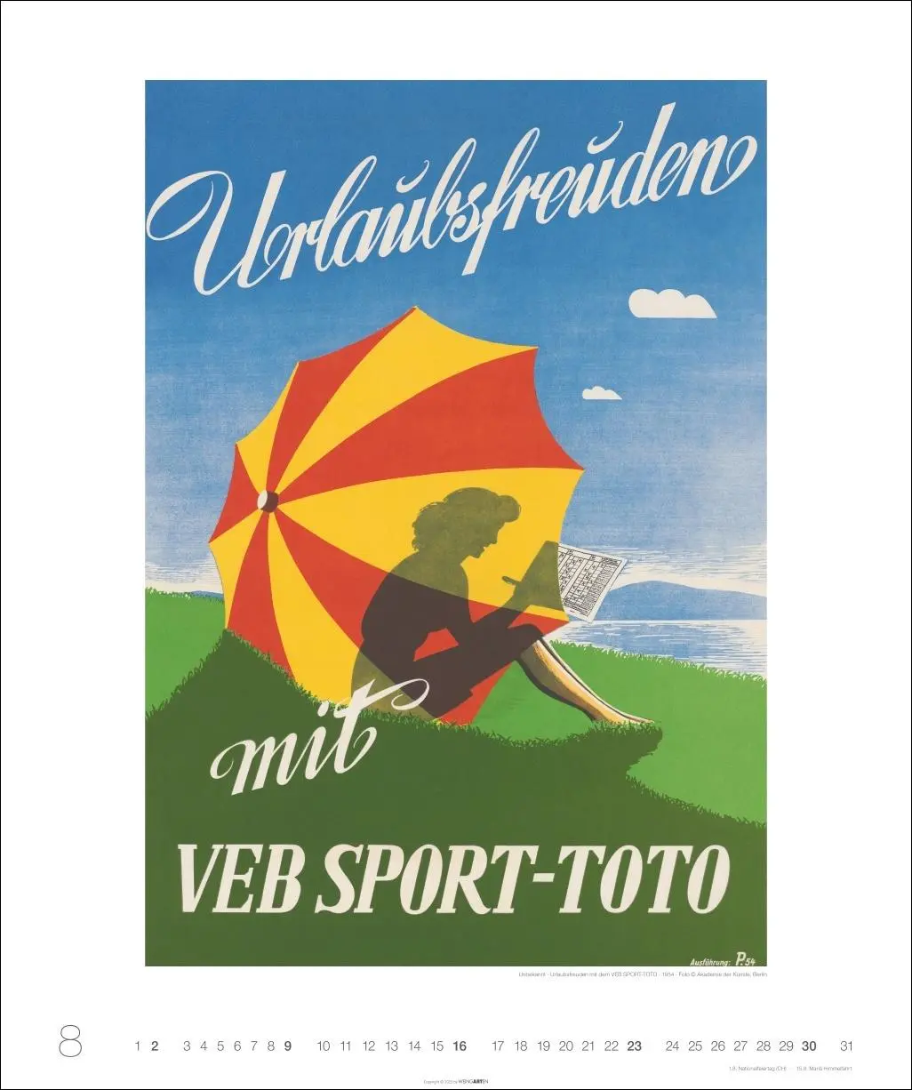 Bild: 9783839902486 | DDR-Plakate Edition Kalender 2026 | Kalender | Spiralbindung | 14 S.