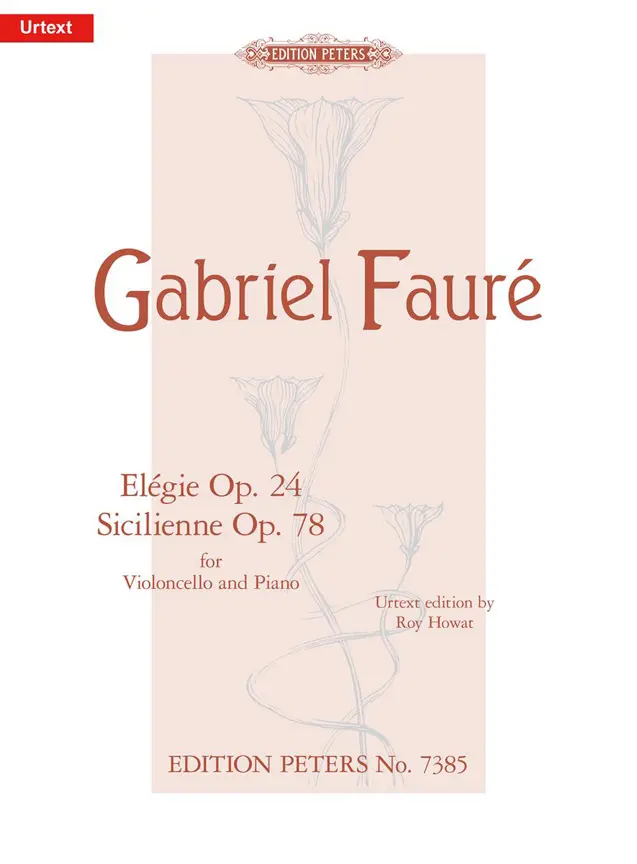Cover: 9790577082486 | Elegie Op. 24 and Sicilienne Op. 78 for Cello and Piano | Roy Howat